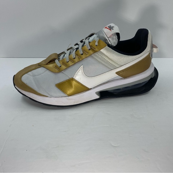 Nike Air Max Pre-Day SE Women's Shoes DJ6210 001 Platinum/White/ Gold - Picture 5 of 12